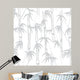Bamboo Pattern Wall Decal