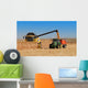 grain corn harvest Wall Mural
