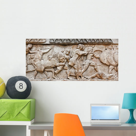 Battle Greek Pediment Sculpture