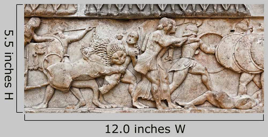 Battle Greek Pediment Sculpture