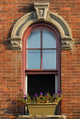 Arched Window Old Building Wall Decal