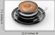 Cappuccino Stripes Cup