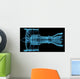 Jet Engine Turbine 3D Wall Mural