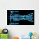 Jet Engine Turbine 3D Wall Mural