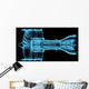 Jet Engine Turbine 3D Wall Mural