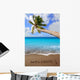 Brown Beach Sand with Wall Mural