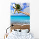 Brown Beach Sand with Wall Mural