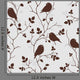 Wallpaper with Birds Wall Decal