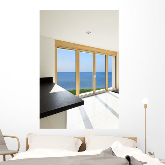 Home Interior Panoramic Window Wall Mural