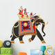 Decorated Indian Elephant Wall Decal
