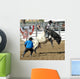 Bull Cowboy Rider Wall Mural