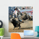 Bull Cowboy Wall Mural
