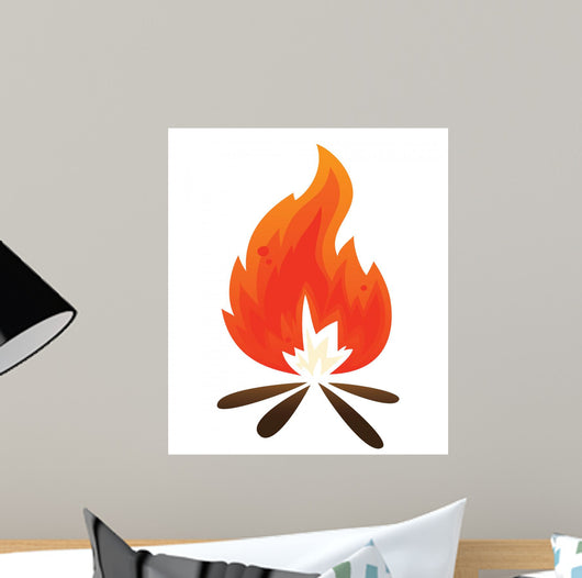Bonfire Wall Decal