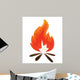 Bonfire Wall Decal