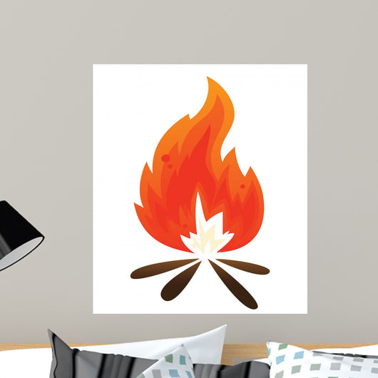 Bonfire Wall Decal