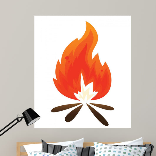 Bonfire Wall Decal