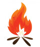 Bonfire Wall Decal