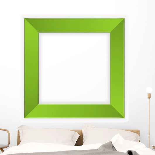 Green Picture Frame Wall Mural