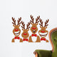 Christmas cartoon reindeer Wall Decal