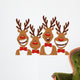 Christmas cartoon reindeer Wall Decal