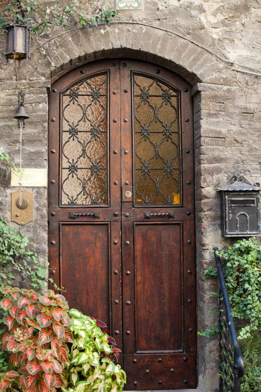 Flowers Pots Stone Steps