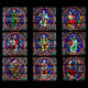 Fragment Stained Glass Window