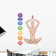 Seven Chakras Wall Mural