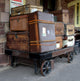 Vintage Luggage on a Railway Platform Wall Mural