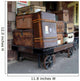Vintage Luggage on a Railway Platform Wall Mural