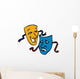 Comedy/Tragedy Masks Wall Decal