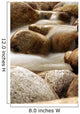 5 stone water Wall Mural