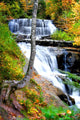 Michigans Water Falls Wall Mural