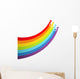 Shooting Stars Rainbow Wall Decal