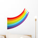 Shooting Stars Rainbow Wall Decal