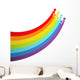 Shooting Stars Rainbow Wall Decal
