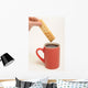 Biscuit Dunking Wall Mural
