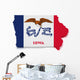 Iowa Map Wall Decal