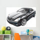 Black Sport Car Wall Decal