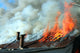 Burning house Wall Mural