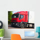 Truck with Red Cabin
