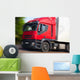 Truck with Red Cabin