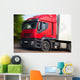 Truck with Red Cabin
