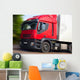 Truck with Red Cabin