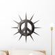 Hardcore Peace Sign Wall Decal