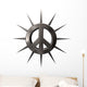 Hardcore Peace Sign Wall Decal