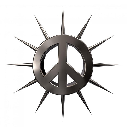 Hardcore Peace Sign Wall Decal