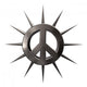 Hardcore Peace Sign Wall Decal