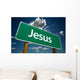 Jesus Road Sign with
