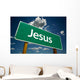 Jesus Road Sign with