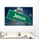 Jesus Road Sign with